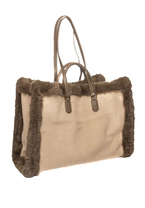 borsa a mano athena beige MY-BEST BAG | 1014NSWATHENA-BARON